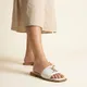 Beige And White__DSTRIDE FOOTWEAR