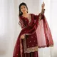 Maroon__YASHI FASHION