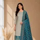 Grey And Turquoise__SARDAR FASHIONS