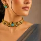 Gold And Emerald Green