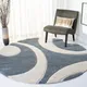 Grey And Off White__AQSA CARPET RUGS 