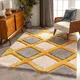 Silver And Yellow__AQSA CARPET RUGS 