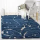 Floral Blue__AQSA CARPET RUGS 