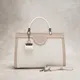 Beige / White