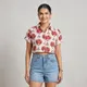 White-Red Anaar Print__PINKKUP