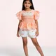 Orange And White__NOOR ATTIRE