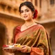 Olive Green And Rust Orange__SHYAMUBA LIFESTYLE
