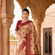 Beige And Maroon__SHYAMUBA LIFESTYLE
