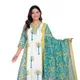 White And Aqua Blue__MARUTI CREATION