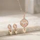 White, Rose gold carat plating