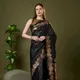 Jet black and antique copper gold