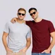 Light Grey And Maroon__TRU FESTIVO