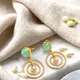Gold And Sea Green