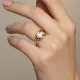 Golden And White