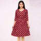 Maroon__GANISHKA TRENDZ