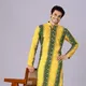 Mehendi Green And Yellow