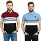 Maroon And Sky Blue__DYRECT DEALS