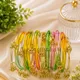 Multicolor (Yellow, Green, Pink & Orange)
