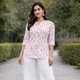 White And Pink__KULDEVI ENTERPRISES 