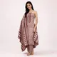 Cream And Maroon__PRINT CHOICE
