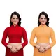 Red & Beige__SANKET SYNTHETICS