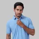 Solid sky blue
