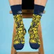Yellow And Navy Blue__JUMPLINGS