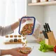 Whate and Blue__M D PLASTIC WARE