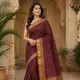 Brown__R H BANARSI SAREE 