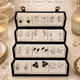 Silver Toned With Black White Pink And Pearl Accents__AMBELIS