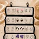 Silver Toned With Pink, Black, White, And Purple Enamel And Stones__AMBELIS