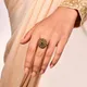 Antique Gold And Green__AMBELIS