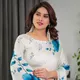 White And Blue
