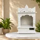 White__PUJA CORNER