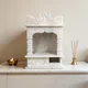 White__PUJA CORNER