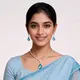 Gold And Aquamarine__MUKTA CREATIONS