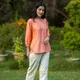 Blush Orange__GHARANA INDIA