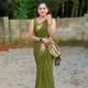 Olive Green__LAXMI SAREE