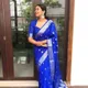 Royal Blue And Silver__LAXMI SAREE