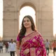 Rani Pink With Gold Zari__LAXMI SAREE