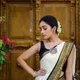 White, Black, and Gold__LAXMI SAREE
