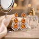 Orange And Silver__VAISHALI CHOICE 