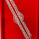 Silver with Green and Red stone accents__NANDAVYA