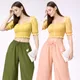 Olive Green And Peach__BLQWEAR