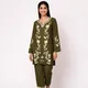 Olive Green__AL LIBAS COLLECTION