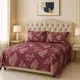 Wine Red And Cream__HANDLOOM HEAVEN