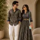 Midnight Navy And Antique Gold__MCL OUTFITS 