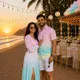 Baby Pink And Aqua Mint And Butter Yellow
