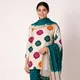 Chiku & Dark Green__LABEL BANDHANI