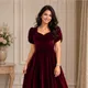 Burgundy__PRASHA FASHION